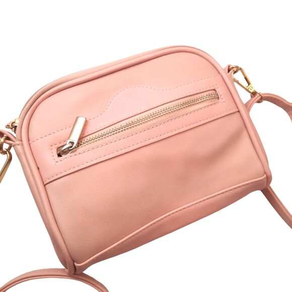 Lulu Dharma | Convertible Crossbody / Waist Purse Baby Pink Fanny Pack Belt - Picture 2 of 6